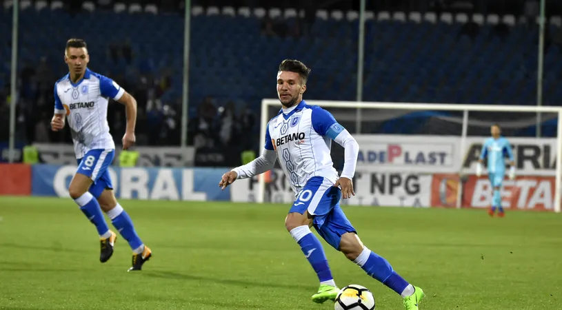 FC Botoșani - CS U Craiova 1-0. Golul lui Miron aduce trei puncte importante în ecuația play-off-ului