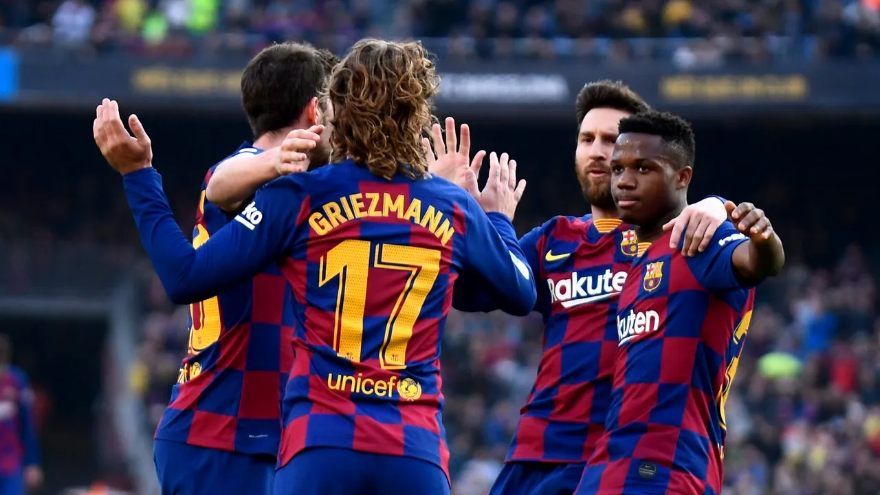 Barcelona, trei puncte mari cu revelația Getafe! Messi a fost iar decisiv și catalanii sunt la egalitate cu Real. Griezmann, la primul gol în 2020