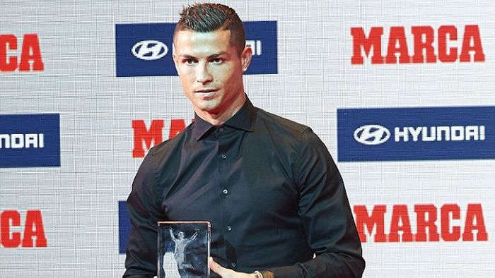 Cristiano Ronaldo a primit trofeul "Alfredo di Stefano" pentru cel mai bun jucător din La Liga