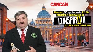 „Conspirații cu gen. Emil Străinu” începe miercuri, 30 aprilie, de la 22:00, LIVE pe YouTube Cancan