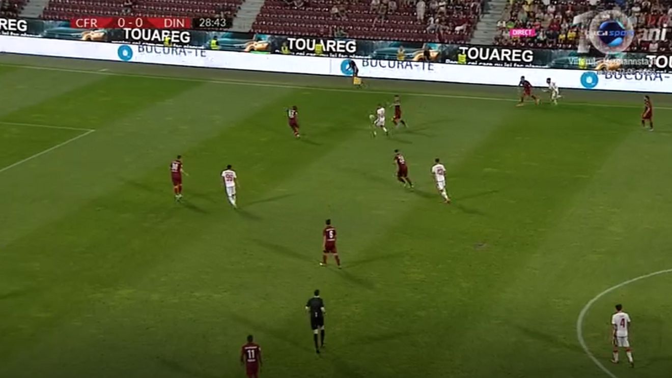 CFR - Dinamo 1-0. Omrani aduce victoria din penalty, cu opt minute înainte de final! "Câinii", în colaps: pe ultimul loc, fără punct și fără gol marcat