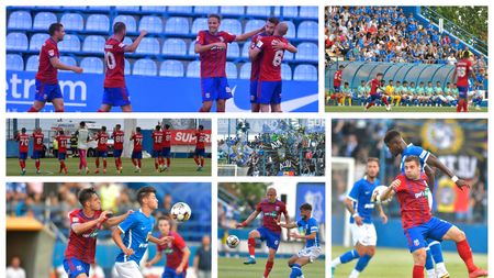 Steaua, aproape să strice meciul de prezentare a lotului celor de la Farul. ”Militarii” n-au pierdut însă la Ovidiu, contra echipei lui Hagi