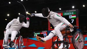 Argint pentru Richard Osvath, în proba de floretă, la CM pentru paralimpici!