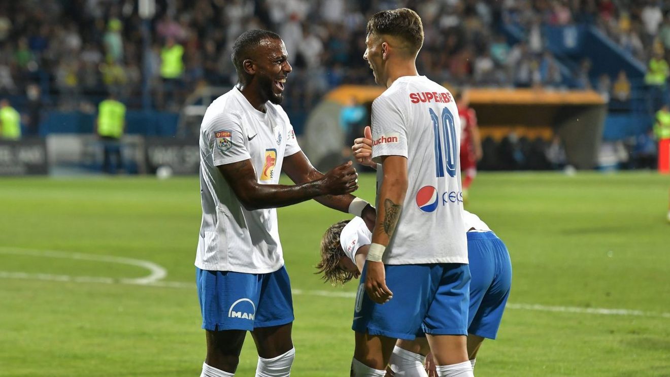 Farul Constanța - Dinamo 3-0 | Elevii lui Gică Hagi au făcut show la Ovidiu! „Câinii”, umiliți de Betancor și Ganea | VIDEO