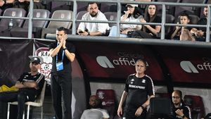 Trei gesturi cât o mie de cuvinte petrecute la Rapid - Universitatea Craiova