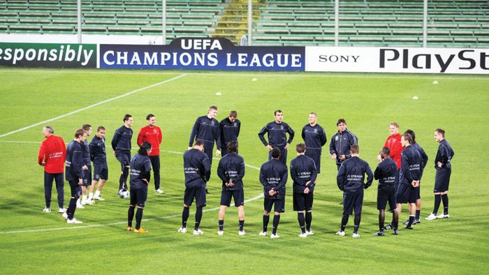 Lăcătuș "Trebuie să marcăm cu Fiorentina!"