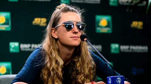 Imaginea zilei la turneul de la Indian Wells! Victoria Azarenka a surprins pe toată lumea la conferința de presă | FOTO