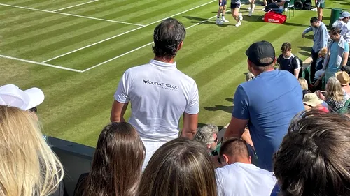 Cum reacționează loja Simonei Halep la show-ul româncei de la Wimbledon! | FOTO EXCLUSIV