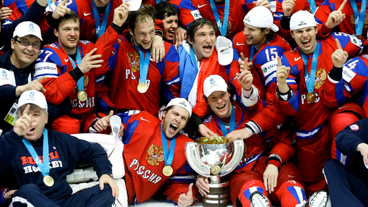 Rusia, Campioană Mondială la hochei pe gheață!** 