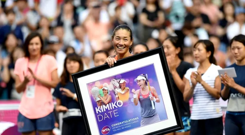VIDEO | S-a retras cea mai bătrână jucătoare de tenis! Kimiko Date Krumm a pus capăt carierei, la 46 de ani