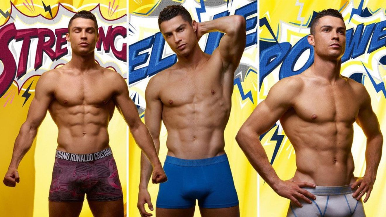 FOTO | Cristiano Ronaldo vorbește despre "supeR-putere" la bustul gol. Atacantul s-a pozat în boxeri și își îndeamnă fanii să-i urmeze exemplu