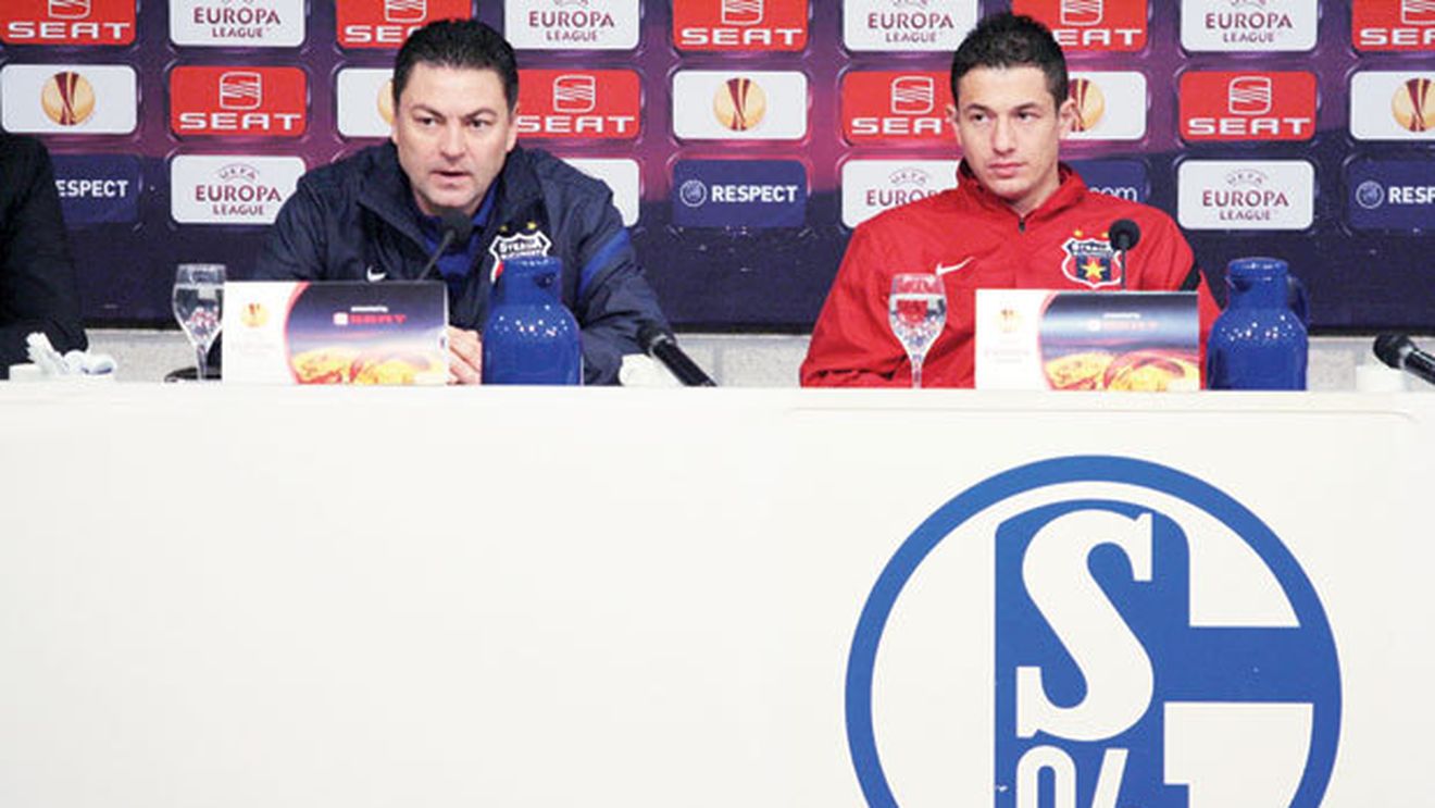 Habar nu au peste cine dau!** Stan a dat în bâlbâială când a fost întrebat ce meciuri ale lui Schalke a studiat