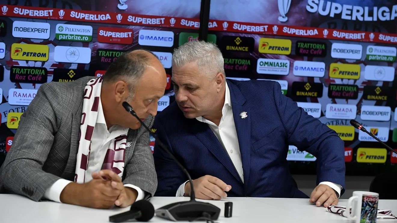 Dan Şucu a negat vehement că l-a amendat pe Marius Şumudică: „Vor să destabilizeze Rapid”