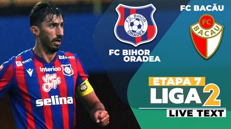 FC Bihor trece și de FC Bacău și simte iar gustul primului loc în Liga 2, tot cel puțin pentru o zi