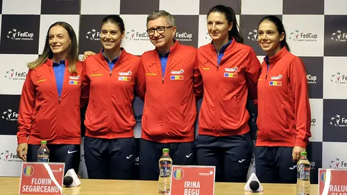 Prima reacție după ce fetele de la Fed Cup au aflat ce adversar de coșmar le-a ieșit în cale 