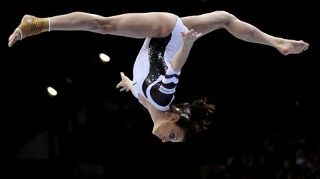 Ana Porgras a fost premiată pentru eleganță, la CM de la Tokyo