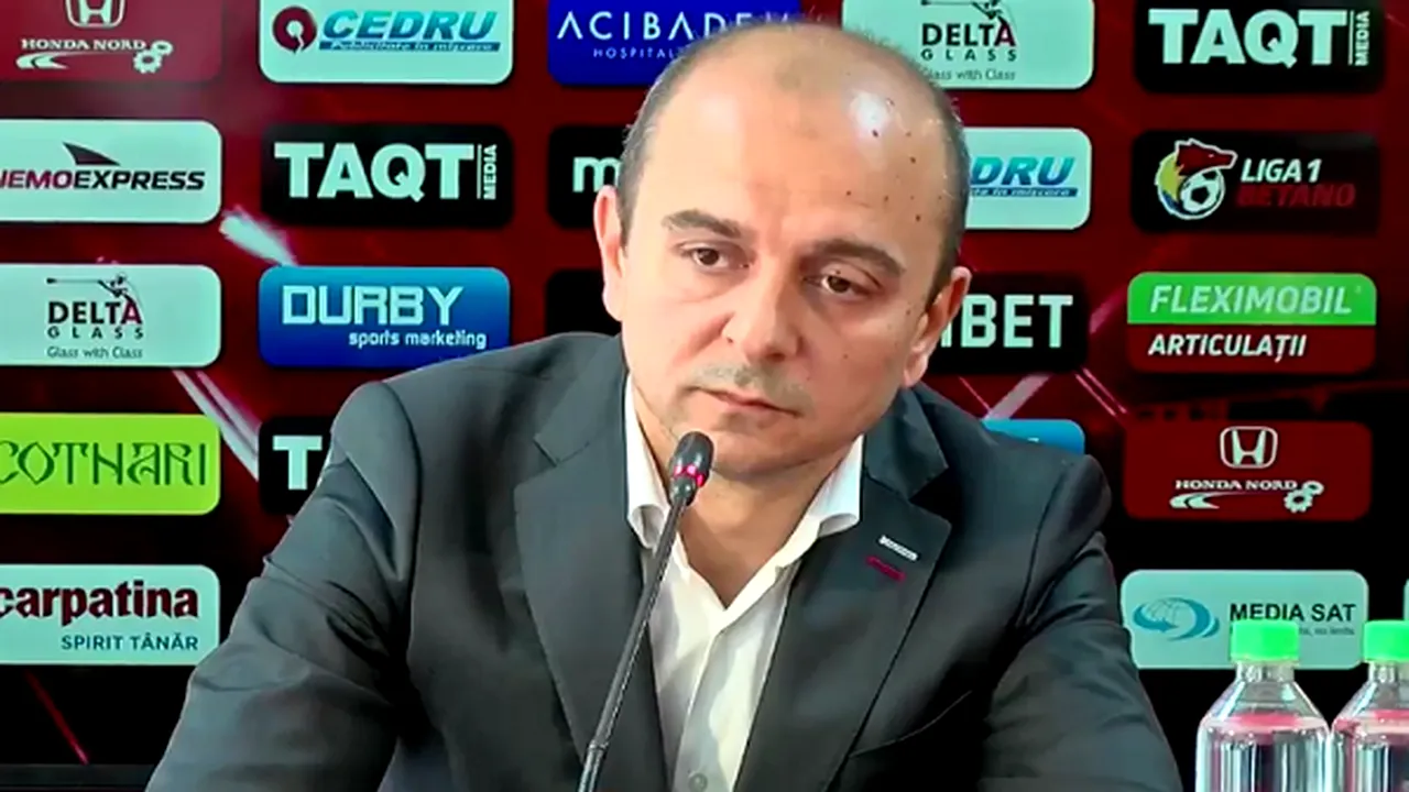 Președintele lui Dinamo, replică extrem de dură pentru cei de la Sepsi: 