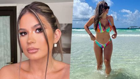 Soţia lui Denis Drăguş face furori la plajă, deși este însărcinată pentru a doua oară. Cât de frumoasă este Vanessa, femeia care l-a făcut pe fotbalist să rupă orice legătură cu familia lui | GALERIE FOTO