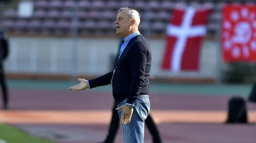 Mircea Rednic, iritat după remiza dintre Dinamo și UTA Arad: „Să stea liniștiți toți care mănâncă rahat”
