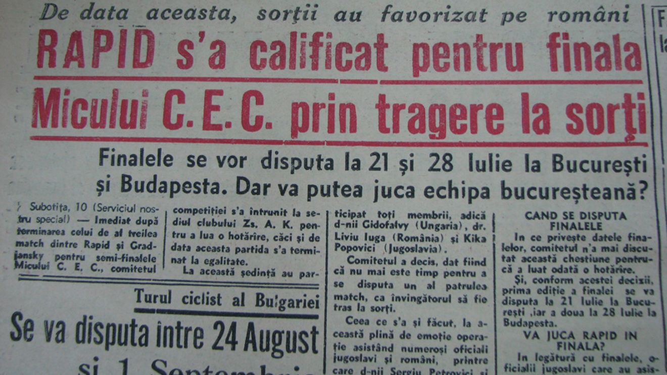 Rarisim! Universul anunță calificarea Rapidului!