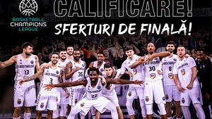 U-BT Cluj-Napoca, performanță fabuloasă în Belgia! Ardelenii scriu istorie și sunt în sferturile Champions League după victoria cu Oostende | VIDEO