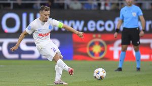 Lovitură grea pentru FCSB. Darius Olaru a suferit o ruptură musculară: cât va lipsi și unde îl trimite Gigi Becali