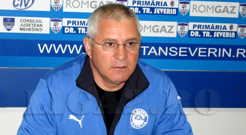 Manea:** „Am făcut act de prezență la Severin, am jucat ca în curtea școlii