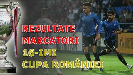LIVE BLOG 16-imi Cupa României - ziua 2 | UTA a fost cea mai aproape de un rezultat surpriză. CFR, Viitorul și "U" Cluj trec în turul următor. Toate cele 12 echipe calificate în optimi