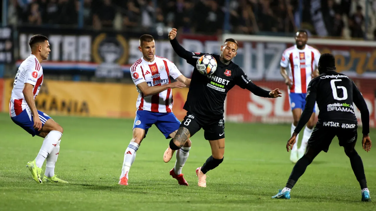 🚨 Oțelul Galați – FC Hermannstadt 1-2, în etapa 7 a play-out-ului din Superliga. Echipa sibiană urcă pe primul loc