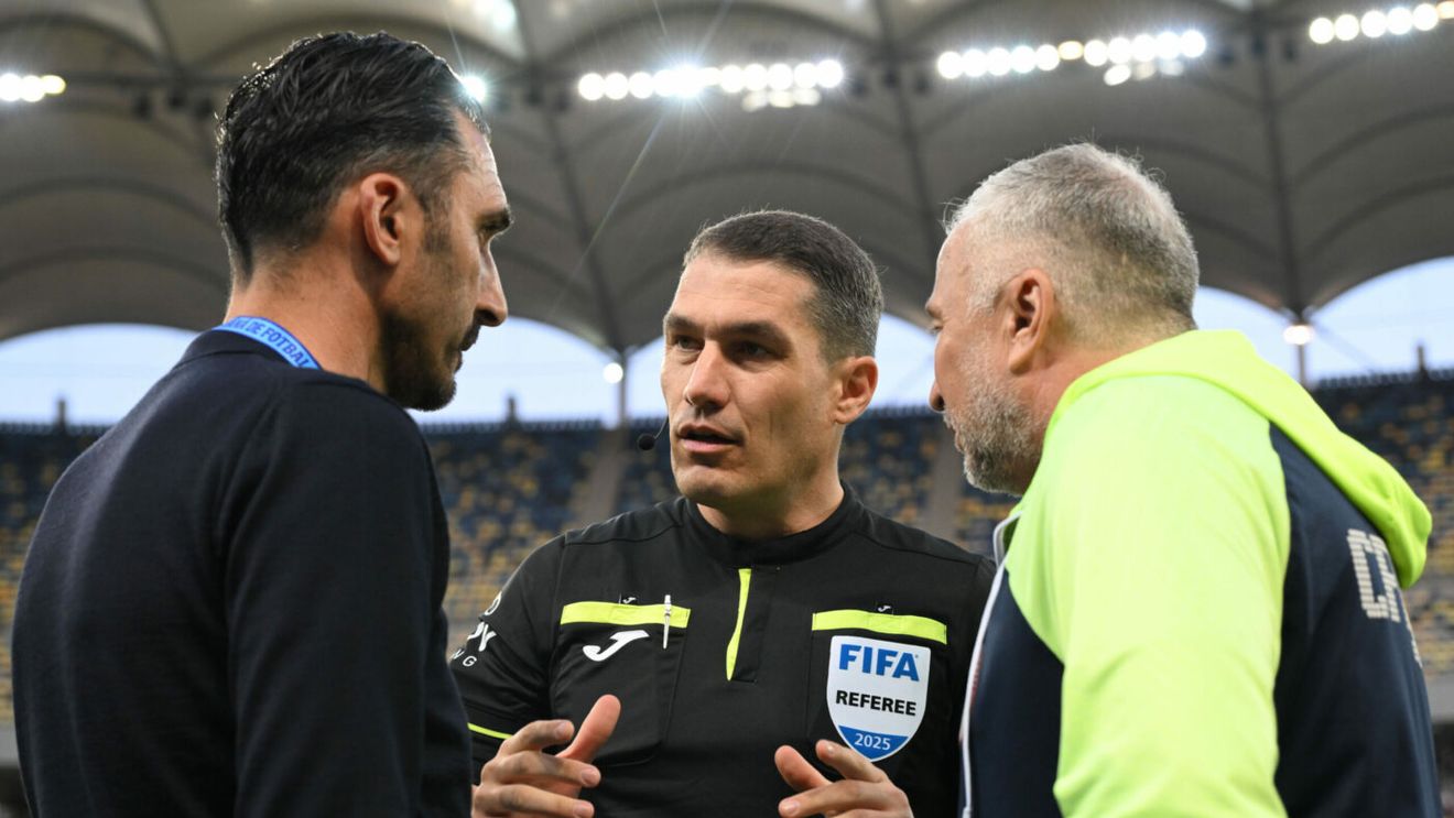 Istvan Kovacs, idol printre copii, după FCSB - CFR Cluj 3-2. Ce a putut să-i spună un mic fan al campioanei, după ce a făcut o poză cu arbitrul