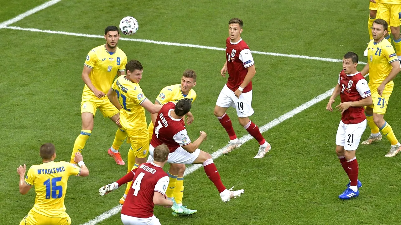 Ucraina - Austria 0-1, Live Video Online în Grupa C de la EURO 2020. Austriecii se califică în „optimi” unde vor întâlni Italia