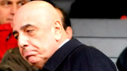 Galliani: ” Englezii și spaniolii au mai mulți bani ca noi! Asta e grav!”