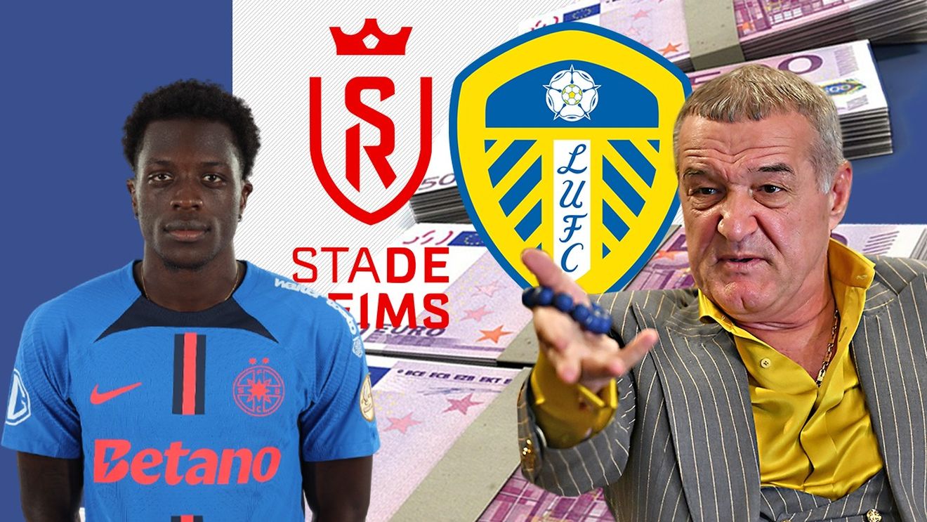 Primul transfer bombă de la FCSB. Leeds și Stade Reims negociază cu impresarii lui Joyskim Dawa: Gigi Becali ar încasa 3.500.000 de euro!