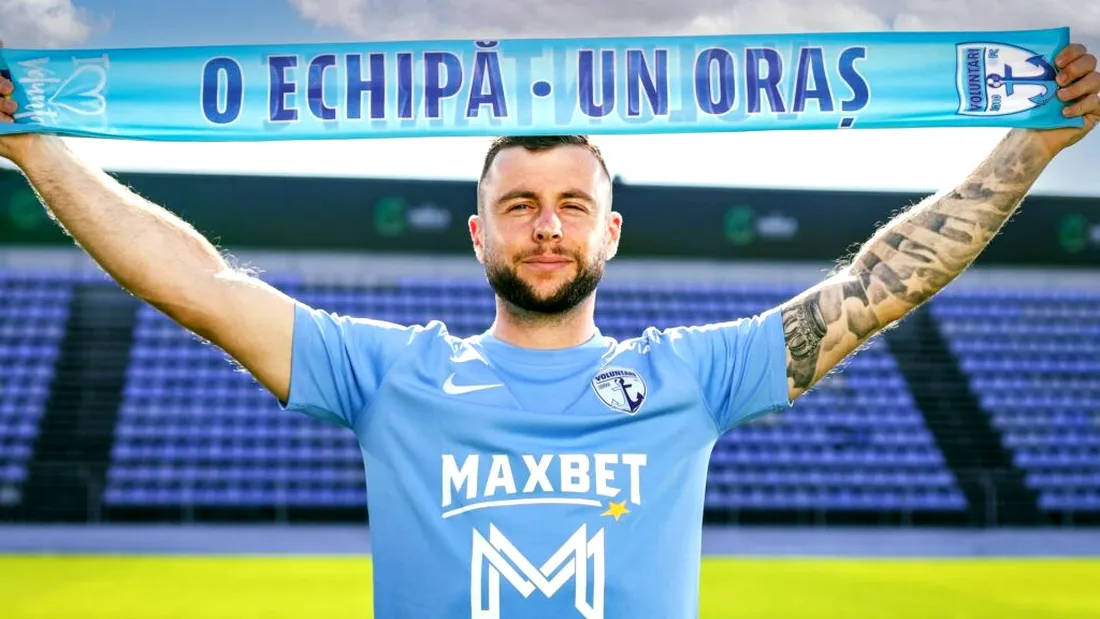Revenire surprinzătoare la FC Voluntari! L-a readus pe Mickael Panos, la care renunțase după primele 11 etape ale sezonului trecut