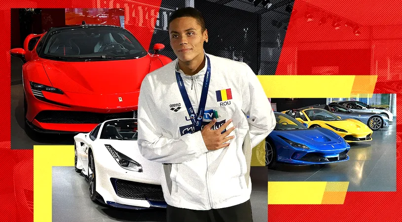 S-a aflat cine se ocupă de averea marelui campion David Popovici: „Nu-l interesează contractele! La cât a câștigat, el poate să își ia zece Ferrari”. EXCLUSIV