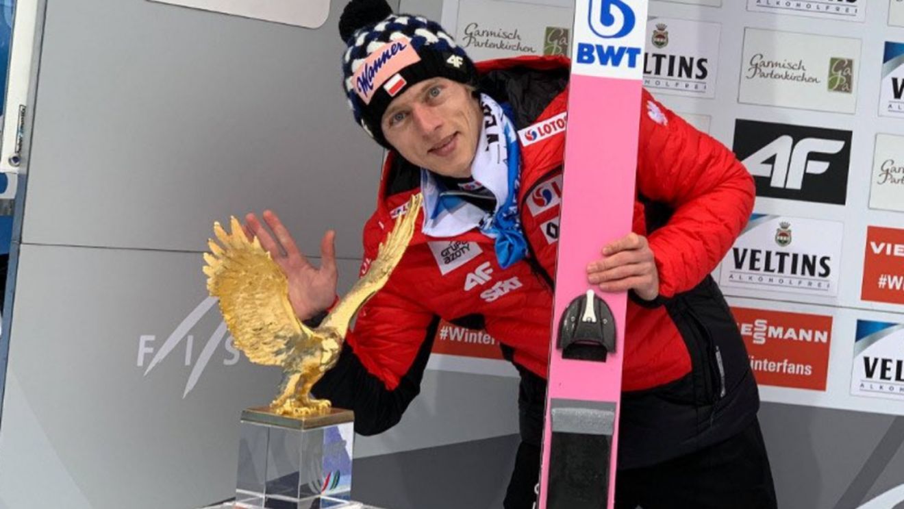 Polonia a câștigat Turneul celor Patru Trambuline! Dawid Kubacki a intrat în posesia „Vulturului de Aur”