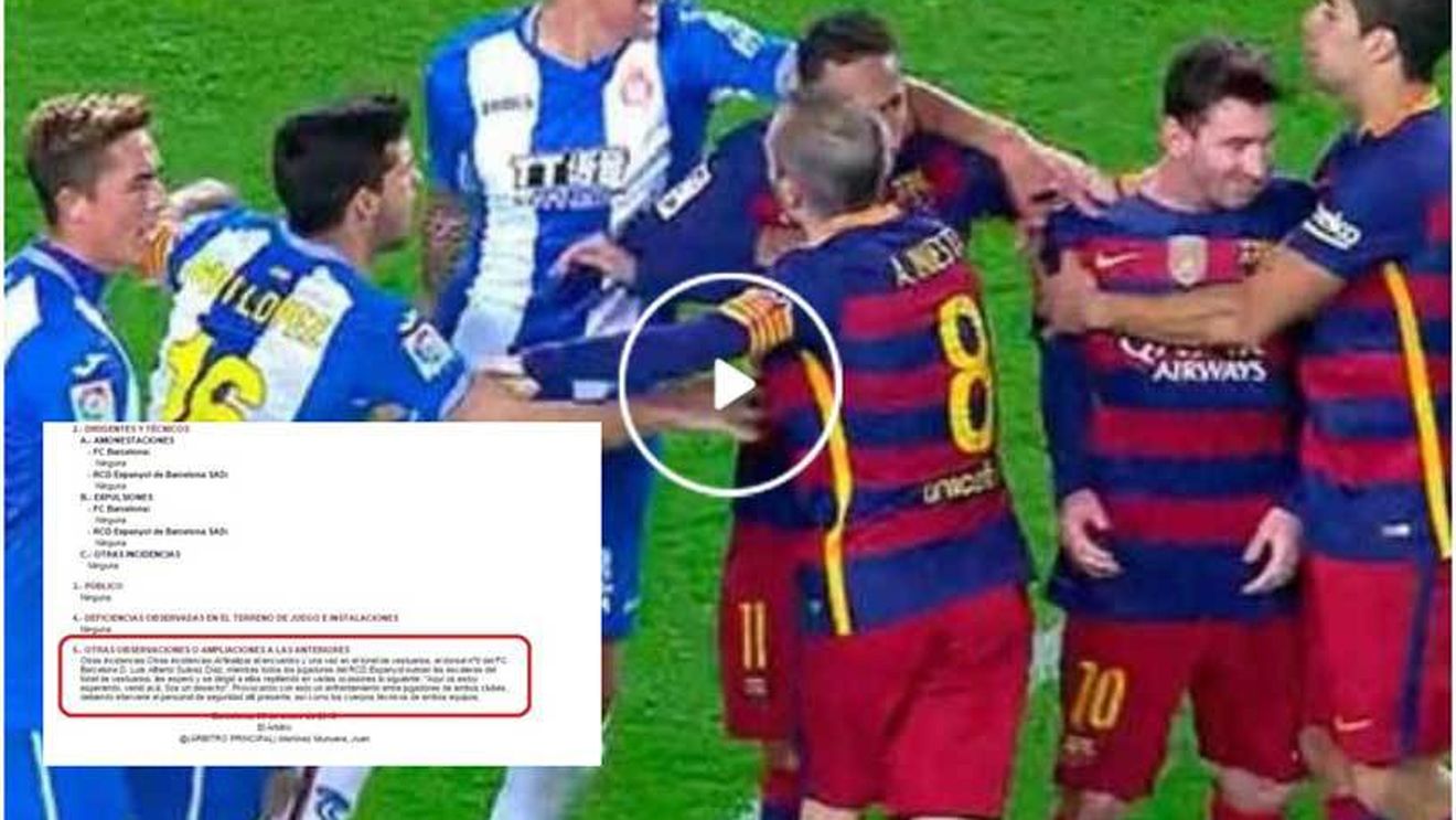 Scandal după BarÃ§a - Espanyol! Suarez s-a descătușat la vestiare: "Sunteți niște gunoaie!" Noi detalii oferite de catalani: Mascherano și Pau au declanșat conflictul. Reacția lui Gâlcă după meci