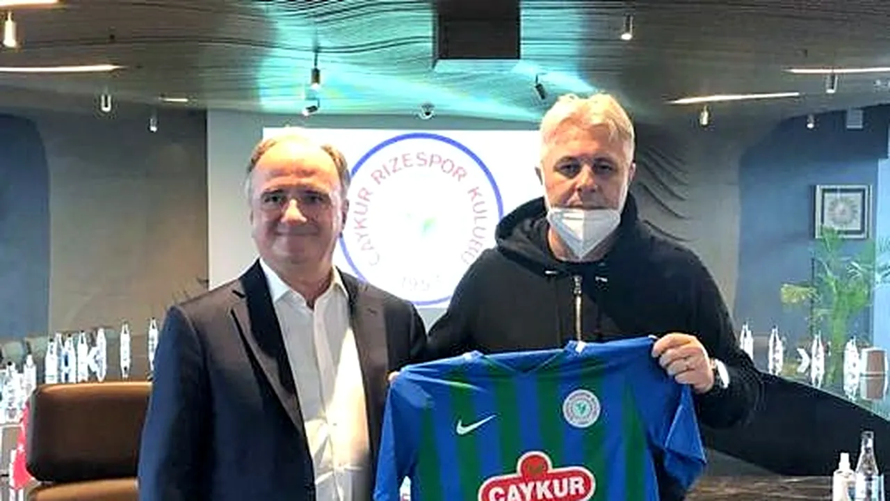 BREAKING NEWS | Marius Șumudică a semnat contractul cu Rizespor și va sta pe bancă la meciul cu Fenerbahce