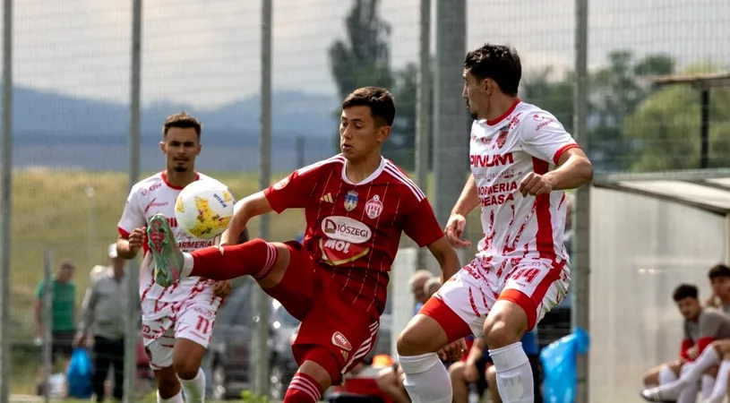 Sepsi OSK a câștigat la scor amicalul de 120 de minute cu CS Tunari