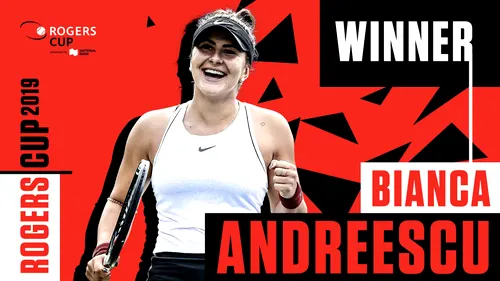 Bianca Andreescu este noua campioană de la Rogers Cup. Finala s-a încheiat în 19 minute, cu Serena Williams - în lacrimi. Prima reacție a Biancăi Andreescu | VIDEO