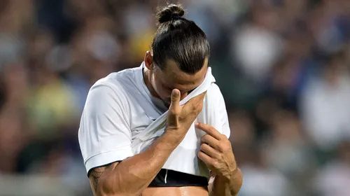 Veste îngrozitoare pentru Ibrahimovic. Verdictul medicilor este dramatic. Ce se întâmplă cu atacantul