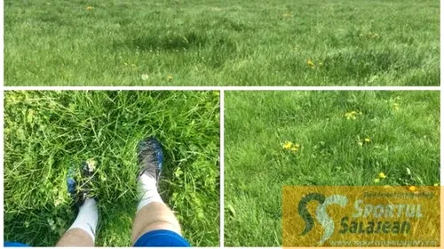 Se întâmplă în România! La un meci din ligile inferioare, iarba era mai mare decât mingea. „Avea vreo 35 de centimetri. Trebuia să o smulgem cu mâna”. Trei jucători s-au ales cu entorsă | FOTO