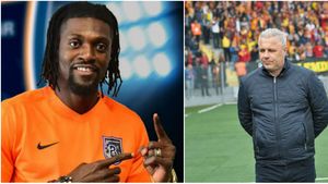 Șumi: "Am vorbit cu Adebayor la pauză și mi-a spus că a fost henț". Varianta fostului star din Premier League: "Nu am vorbit cu nimeni din echipa adversă"