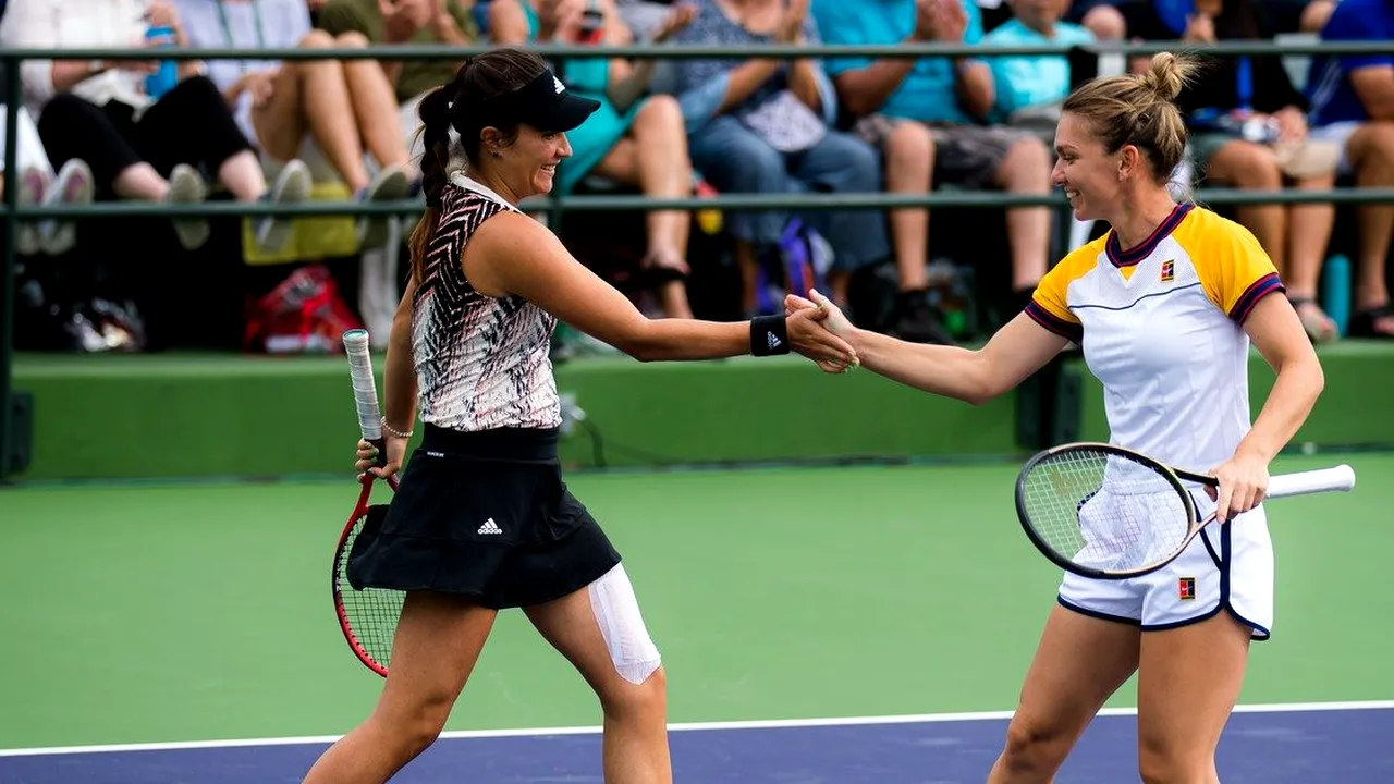 Simona Halep, victorie fulger în fața Gabrielei Ruse la Transylvania Open! Video Online. Fostul lider WTA i-a predat o lecție de tenis conaționalei sale