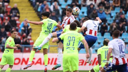 Oțelul Galați - Poli Iași 1-0, în etapa 3 a play-out-ului din Superliga. A doua victorie la rând pentru Laszlo Balint