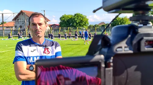 VIDEO | Marius Măldărășanu, la primul antrenament cu FC Hermannstadt după promovarea în Liga 1, după ce la reunire a absentat: ”Venim cu gânduri bune, entuziaști.” Antrenorul a vorbit despre transferuri