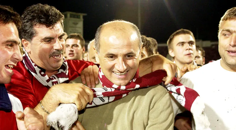George Copos** încearcă să ajute Rapidul