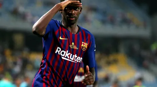 De ce nu joacă Ousmane Dembele contra lui Getafe