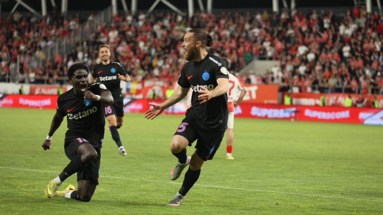 Ofri Arad, ce destin: israelianul atât de contestat a marcat primul gol pentru FCSB în meciul capital cu Dinamo!