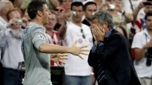 FOTO EMOȚIONANT** Și băieții plâng câteodată! Mourinho, Zanetti și Cambiasso, în lacrimi